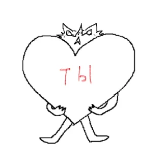❤️ emoji Лис Крис Telegram sticker 5 of 22