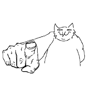 🫵 emoji Лис Крис Telegram sticker 18 of 22