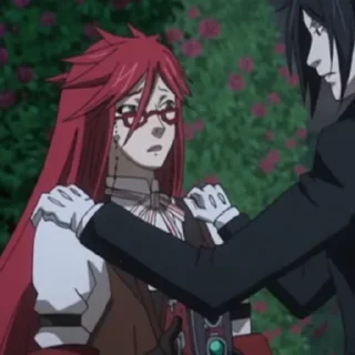 🙁 emoji Grell (by @meruru) Telegram sticker 10 of 44