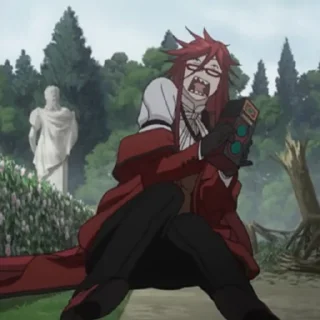 😱 emoji Grell (by @meruru) Telegram sticker 24 of 44