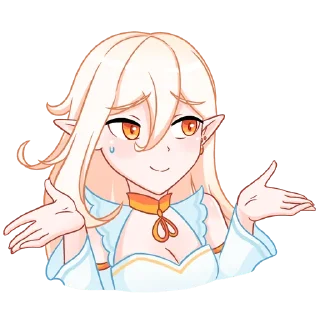 🤷‍♀️ emoji Айрис Telegram sticker 22 of 48