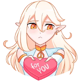 ❤️ emoji Айрис Telegram sticker 7 of 48