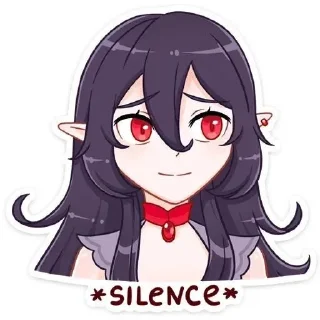 🌟 emoji ^^Тёмная Айрис^^ Telegram sticker 11 of 26