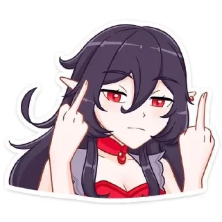 🌟 emoji ^^Тёмная Айрис^^ Telegram sticker 18 of 26