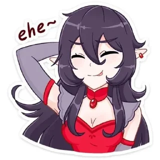 🌟 emoji ^^Тёмная Айрис^^ Telegram sticker 14 of 26
