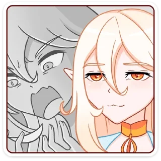 🤬 emoji Айрис @anime_stickerr Telegram sticker 19 of 48