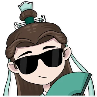 😎 emoji SVSSS українською (art by this_one_lola) Telegram sticker 14 of 37