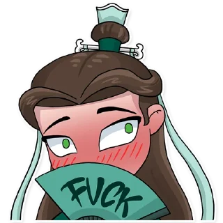 🥵 emoji SVSSS українською (art by this_one_lola) Telegram sticker 15 of 37