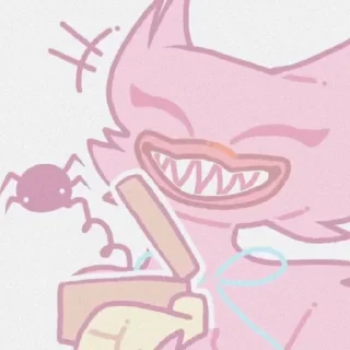 😅 emoji Poppy Playtime (Chapter 1/2) ((@ArisLain)) Telegram sticker 15 of 83