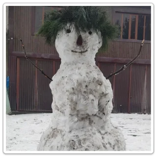 ⛄ emoji батена стикеры Telegram sticker 17 of 40