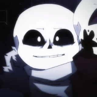Sticker from Classic!sans underverse ♪ @Ruzi_heh