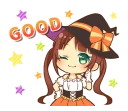 😉 emoji Halloween Witch Telegram sticker 11 of 40