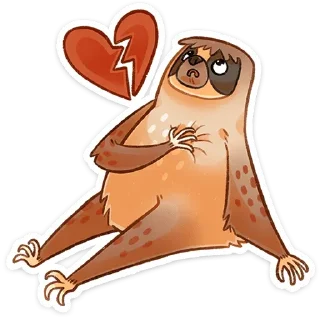 💔 emoji Больше стиков тут: @allstickers_tg Telegram sticker 10 of 48