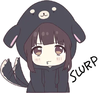 🥰 emoji Аниме Тянки - @anime_stickerr Telegram sticker 20 of 20