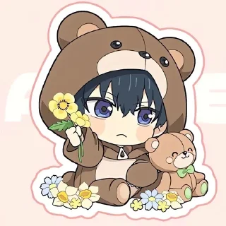 🌟 emoji Blue lock Telegram sticker 1 of 114