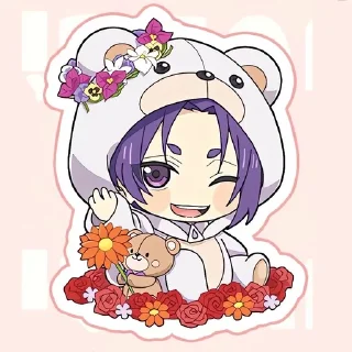 🌟 emoji Blue lock Telegram sticker 5 of 114