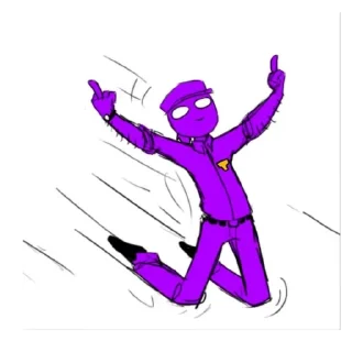 🖕 emoji Уильям Афтон 😈🔪 Telegram sticker 16 of 87