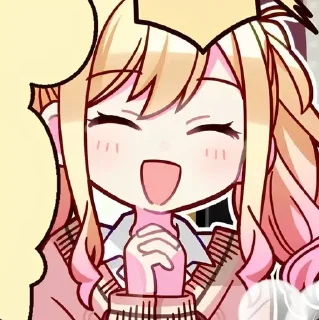 Sticker from Saki Tenma @KAZAMODO