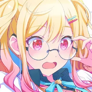 🫶 emoji Saki Tenma krisvorkstikers Telegram sticker 12 of 120