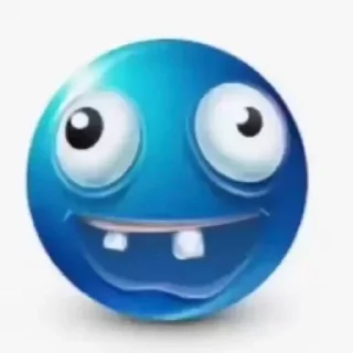 😀 emoji Azul Telegram sticker 21 of 29