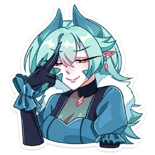 😏 emoji Нефритта (@archstick) Telegram sticker 18 of 48