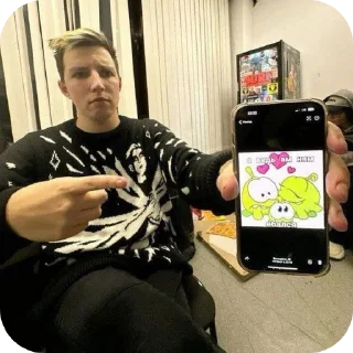 🤳 emoji @fStikBot Telegram sticker 2 of 16