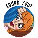 👀 emoji Annabelle Telegram sticker 16 of 20