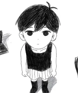 😶 emoji Cursed OMORI @SleepyHero Telegram sticker 5 of 101