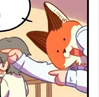 😛 emoji The Loser-Fox Orange Telegram sticker 10 of 72