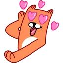 Sticker from Лис