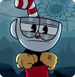 Sticker from Cuphead [Indie Cross] @SubSticks @fStikBot