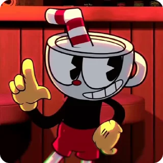 Sticker from Cuphead [Indie Cross] @SubSticks @fStikBot