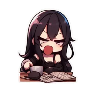 🌟 emoji NeuroWoman Telegram sticker 5 of 25