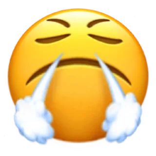 😤 emoji Жах Telegram sticker 11 of 34