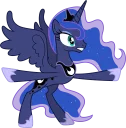 😯 emoji Princess Luna Telegram sticker 21 of 78