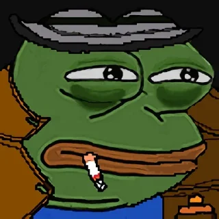 😎 emoji лягушка Telegram sticker 11 of 89