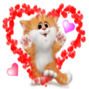 💝 emoji Котейка @StikerDi Telegram sticker 23 of 35