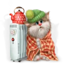 ❄️ emoji Котейка @StikerDi Telegram sticker 16 of 35