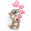 ❤️ emoji Котейка @StikerDi Telegram sticker 1 of 35