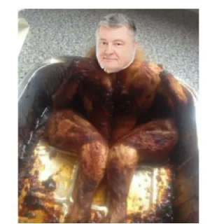 🐥 emoji Порошенко Telegram sticker 22 of 39