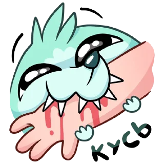 🦈 emoji Минт вк Telegram sticker 24 of 48