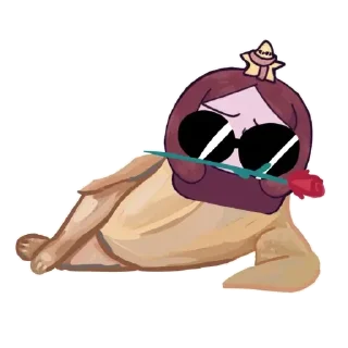 😎 emoji А где текст? @Zv.risuet Telegram sticker 10 of 19