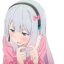😳 emoji Eromanga-sensei Telegram sticker 5 of 21