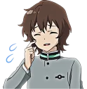 😅 emoji Owari no Seraph Telegram sticker 7 of 40