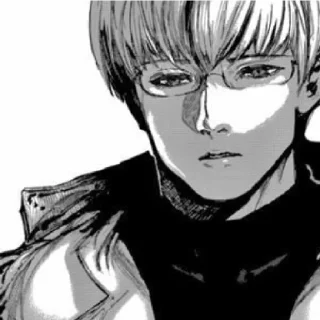 👓 emoji Arima Kishou ⚪ Telegram sticker 20 of 25