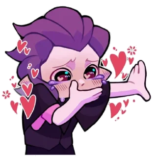 🥰 emoji waifu@mustard_98 Telegram sticker 14 of 53