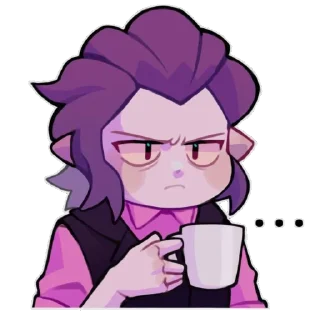 🤨 emoji waifu@mustard_98 Telegram sticker 13 of 53