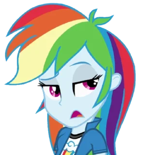 😒 emoji My little pony Telegram sticker 12 of 108