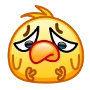 😔 emoji Chickling | @Premium_Stikers Telegram sticker 17 of 31
