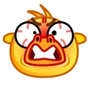 😡 emoji Chickling | @Premium_Stikers Telegram sticker 20 of 31